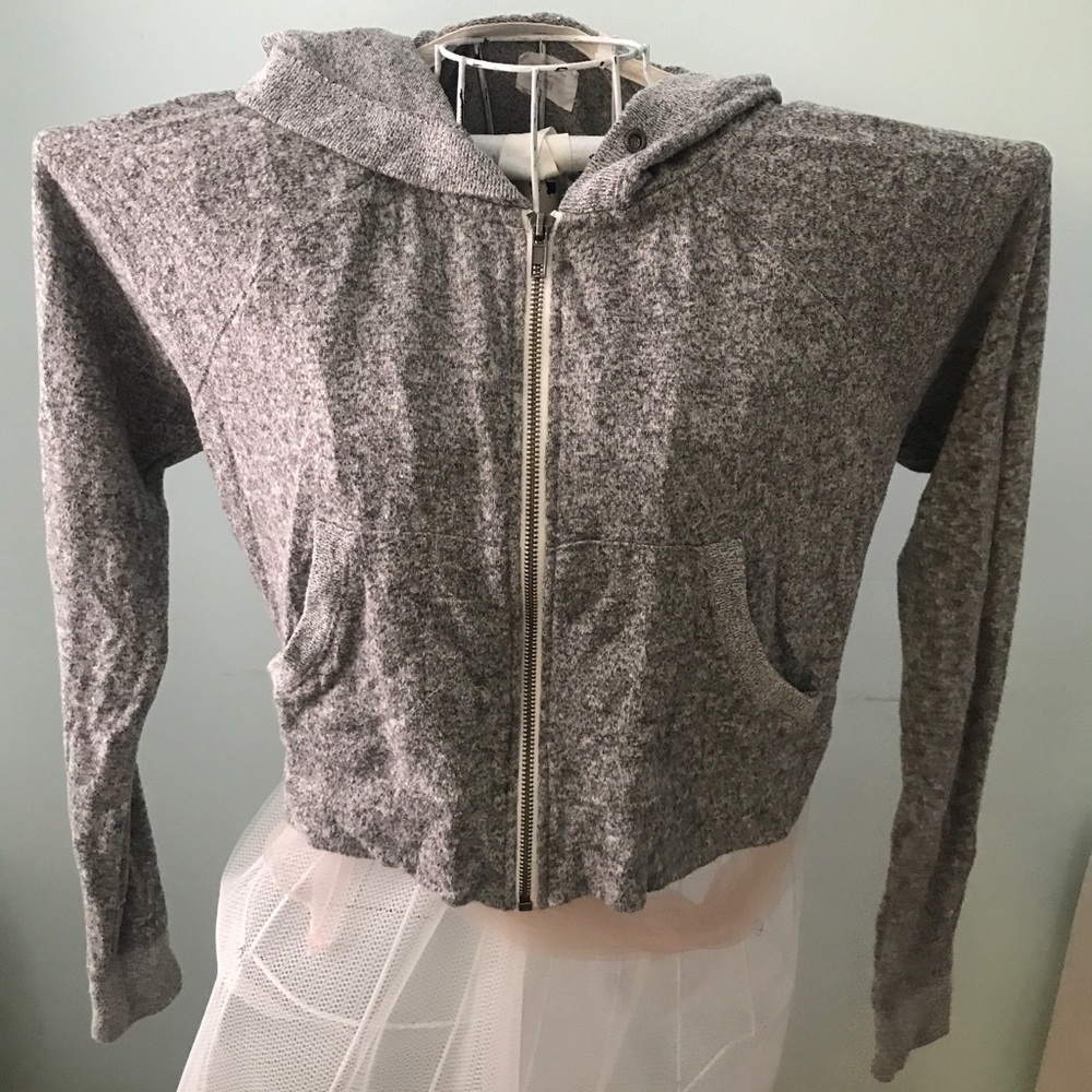 Cropped hoodie